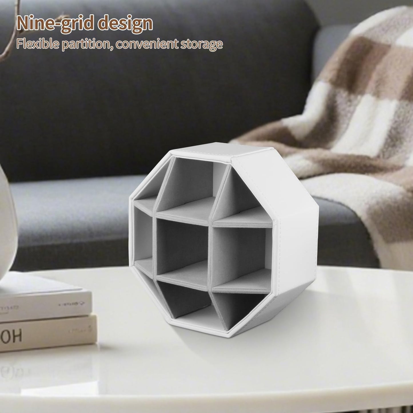 Swivel Remote Control Holder / Small / White