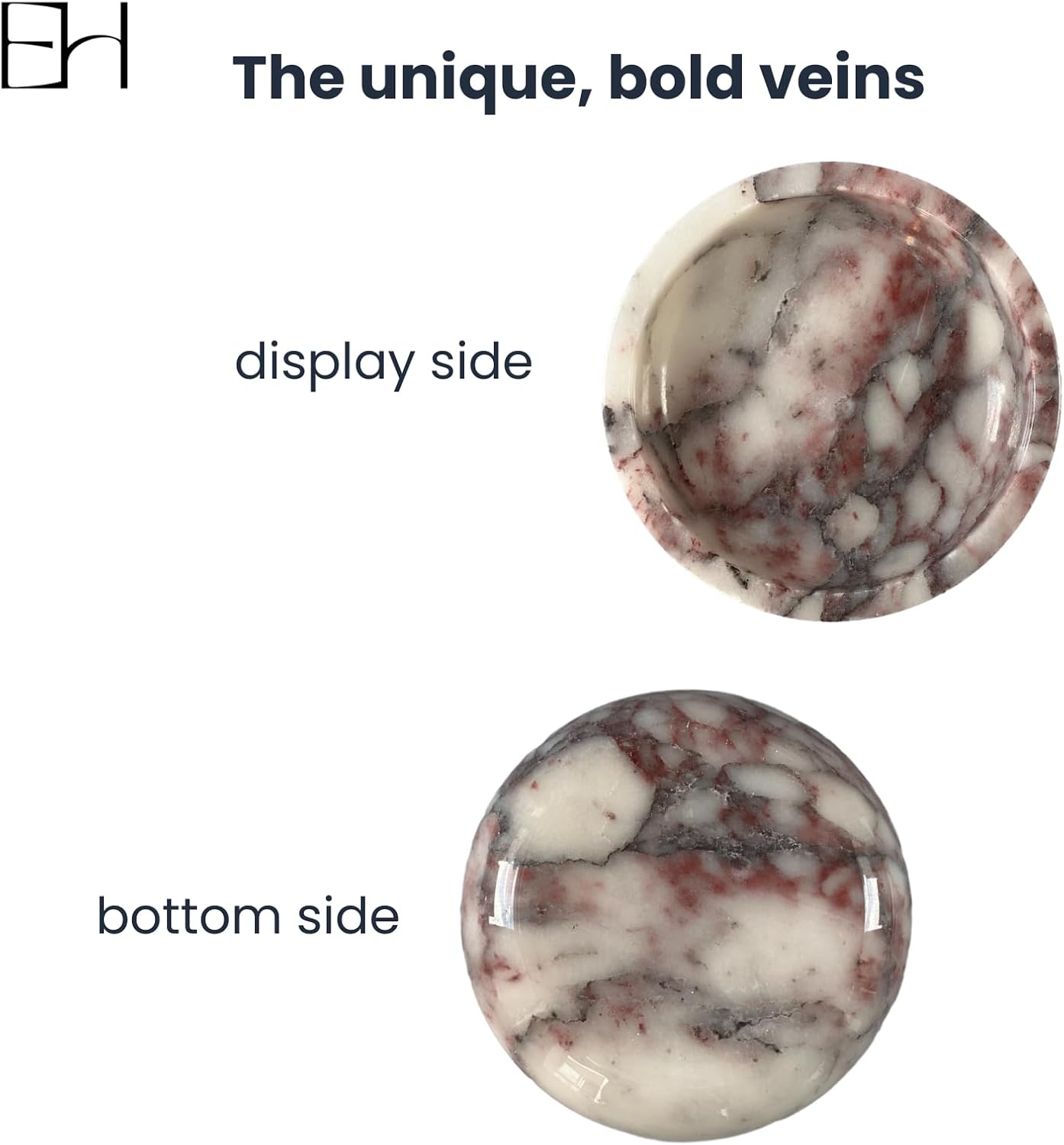 Calacatta Marble Tray for Jewelry & Keys