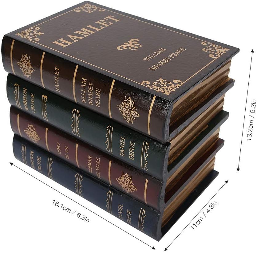 Antique Decorative Book Boxes