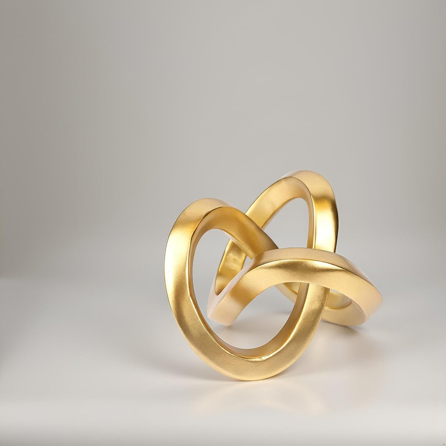 Mid Century Modern Abstract Figurines / Gold