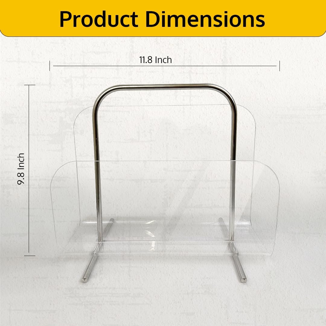 Acrylic Book Holder Stand Magazine Display Holder