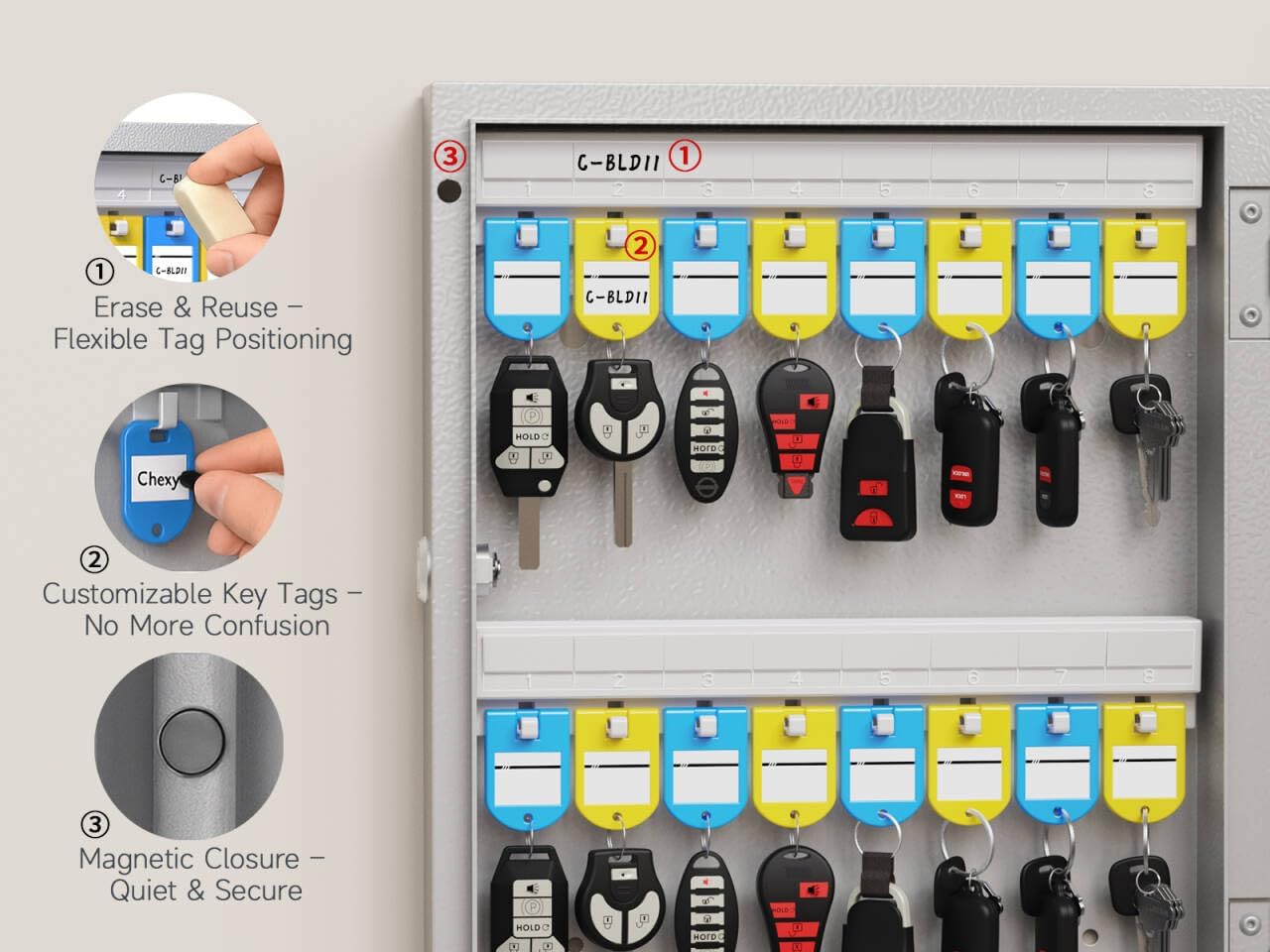 Key Access Log Tracking / 32 Keys