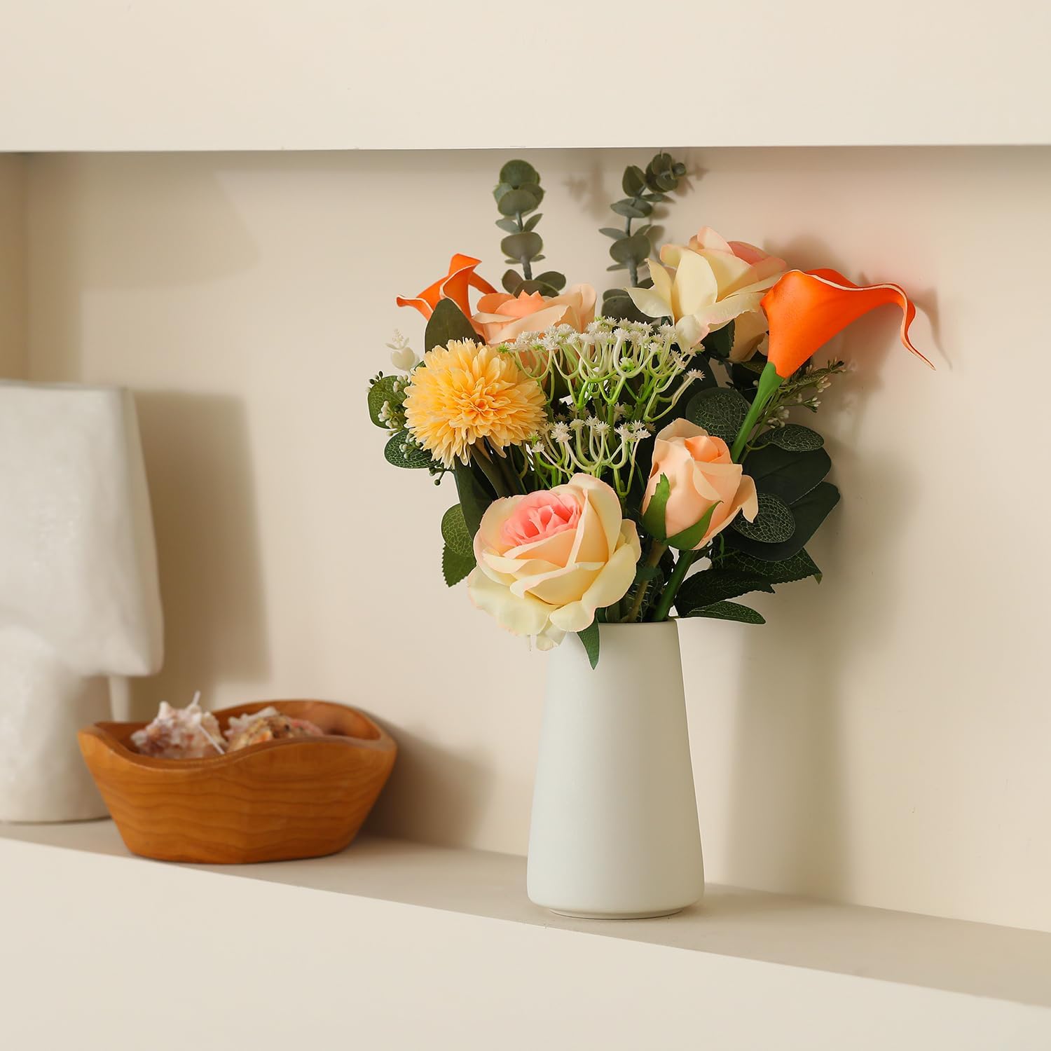 a Ceramic Vase / Champagne