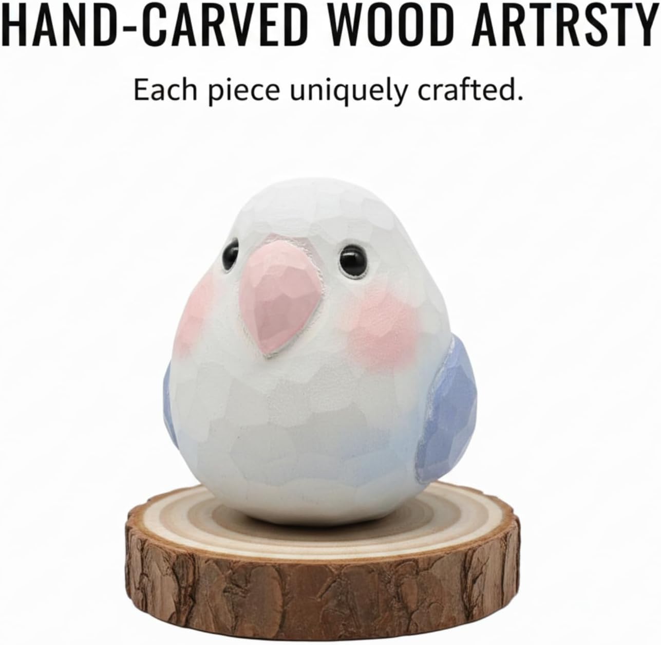 Bird Figurines Home Decor / Natural / Set of 2