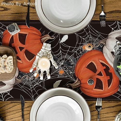 Artoid Mode 210 GSM Halloween Table Runner Home Party Decor 13x120 Inch