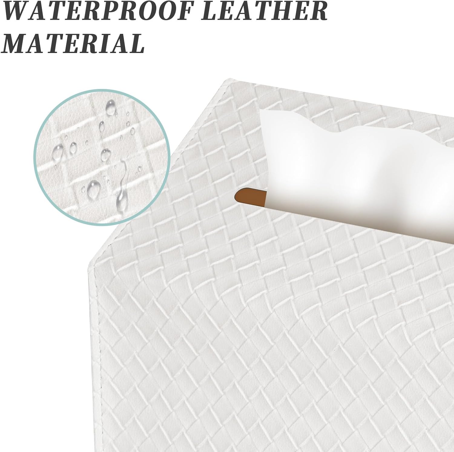 Versatile Design for Countertops and Towel Racks / White
