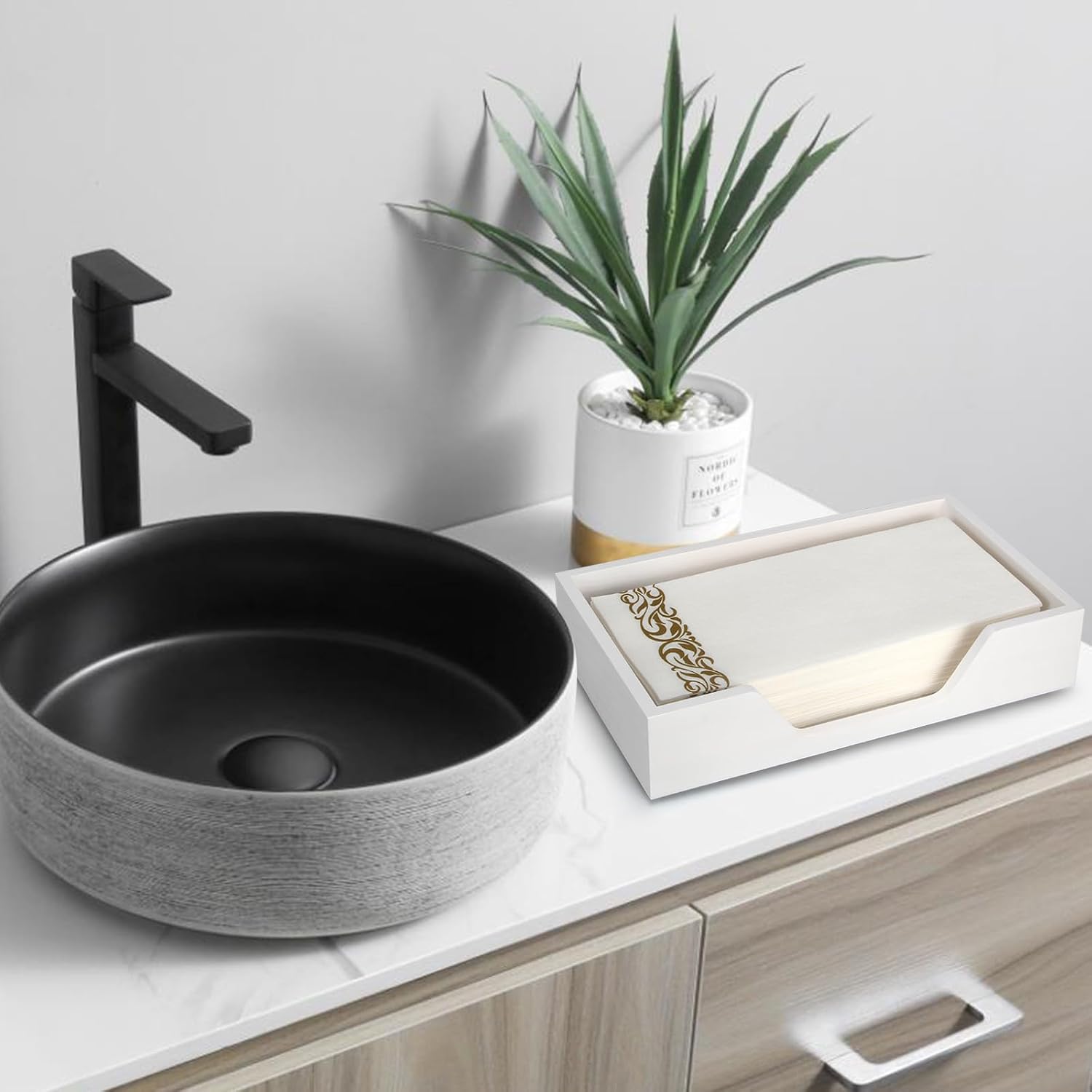 Napkin Holder / White