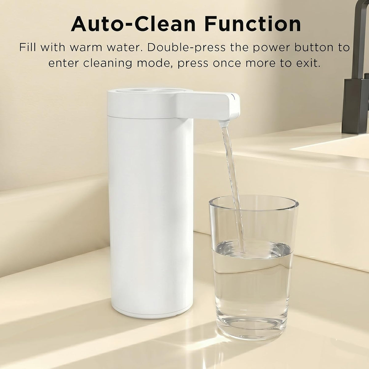 Touchless Automatic Soap Dispenser – 3 Adjustable Dispensing Modes, Fast Sensor, USB Rechargeable Soap Dispenser for