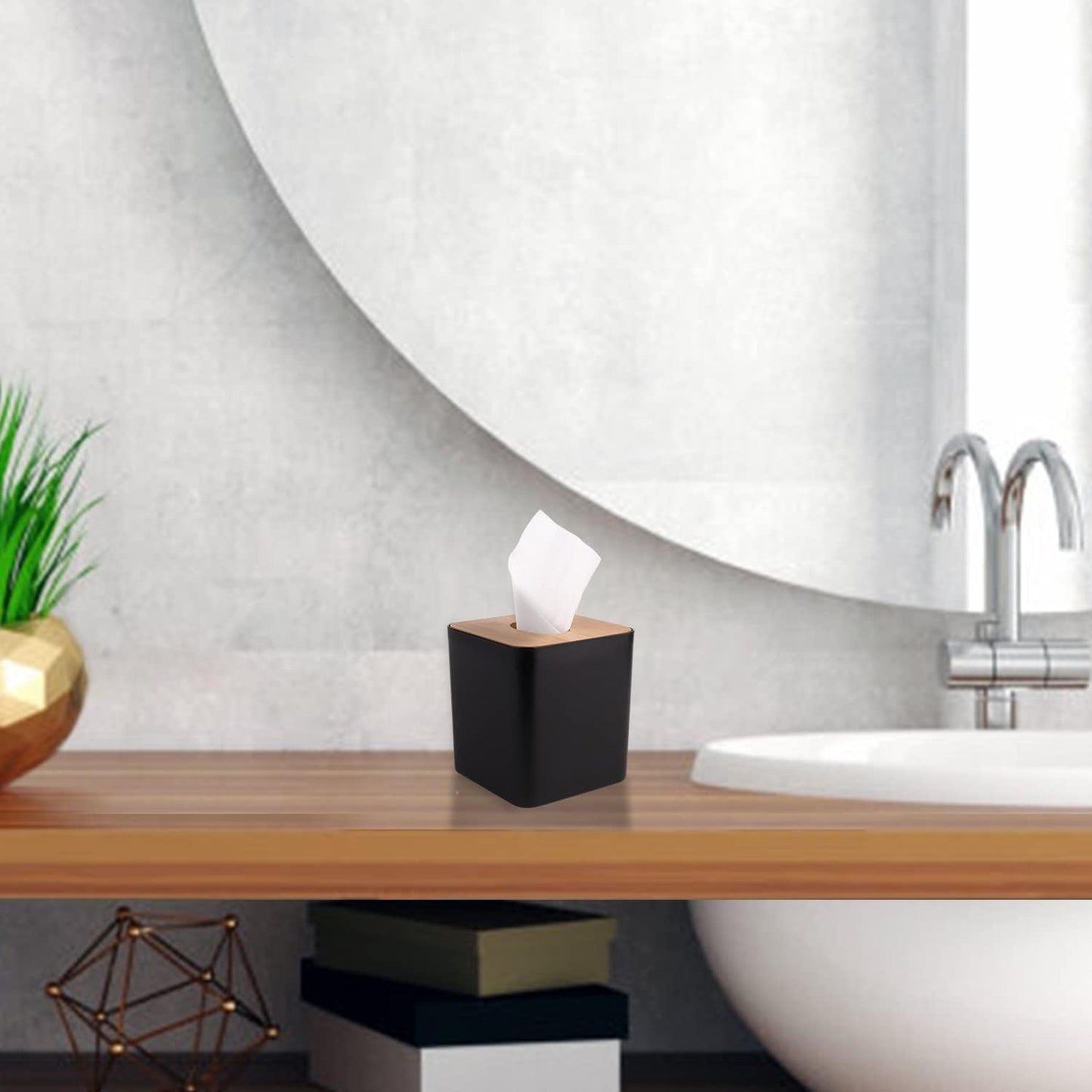 Tissue Holders / Tissue Box Cover / Black