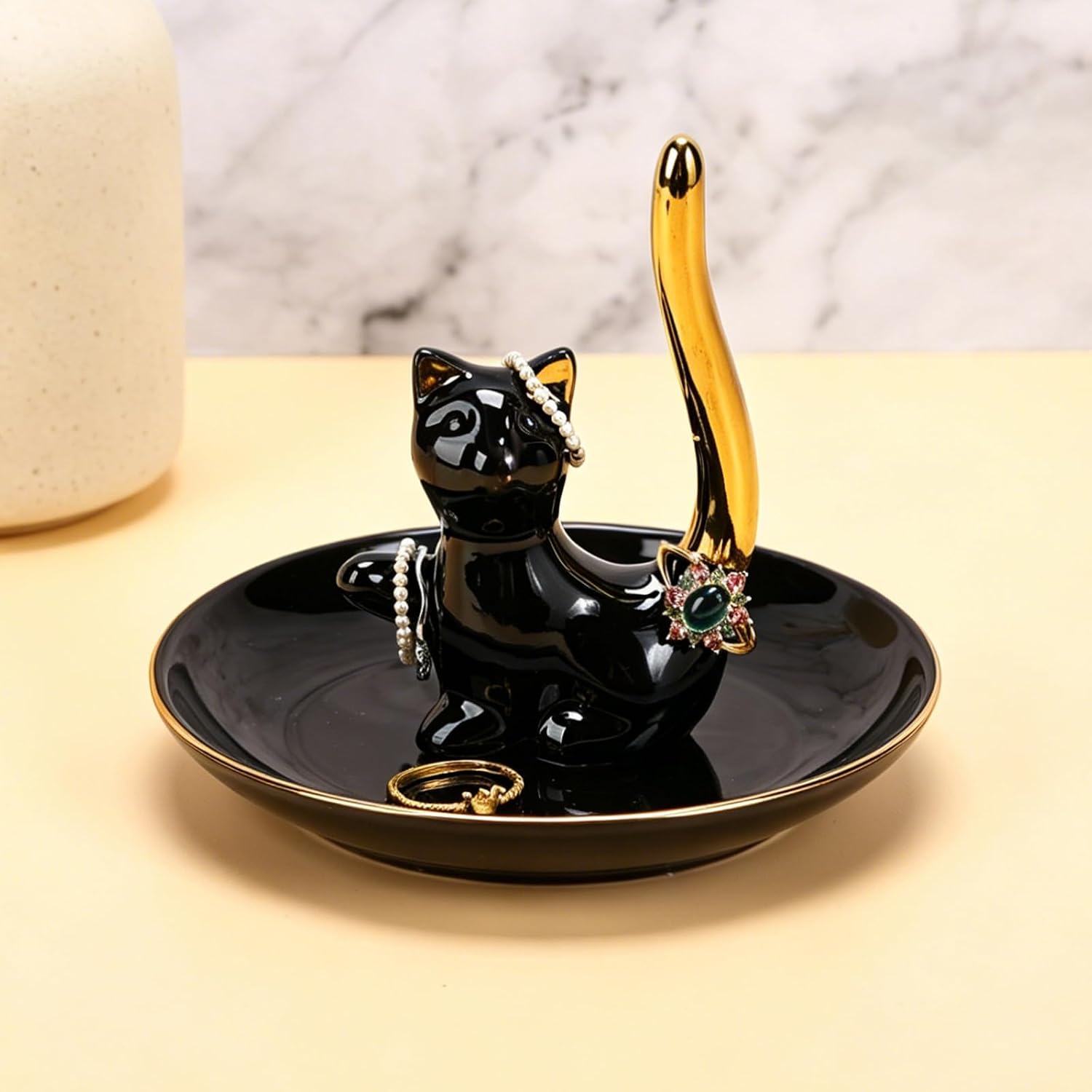 Kitchen Ring Holder / Jewelry Organizer for Rings and Necklace