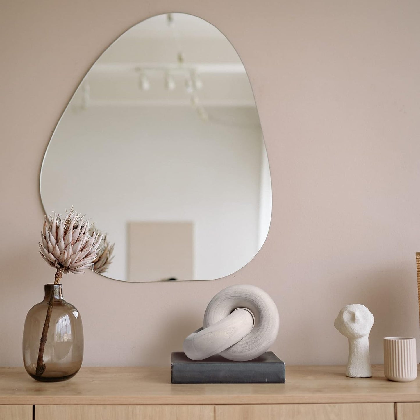 Wooden Chain Link Decor / Natural