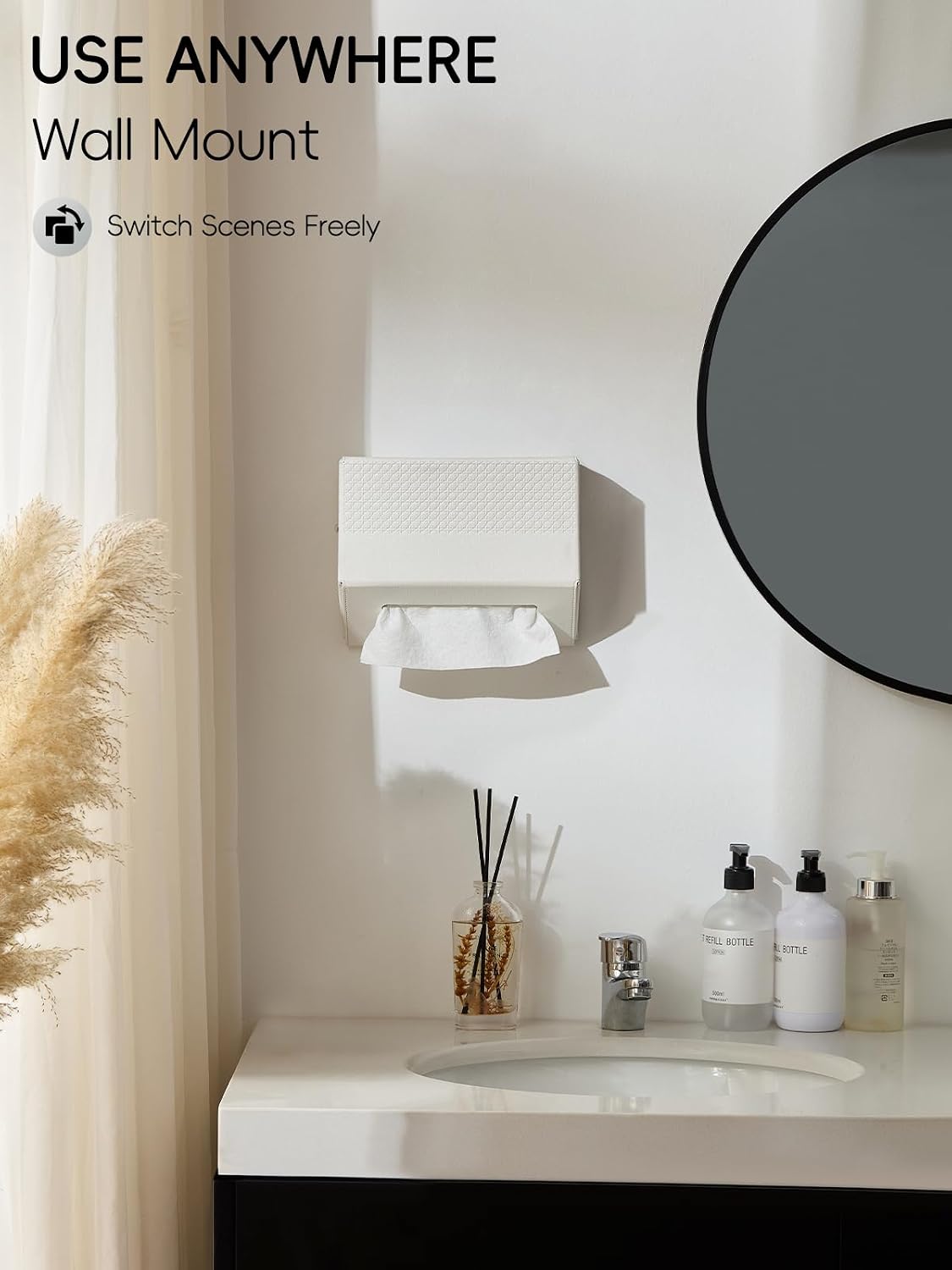 Hand Towel Box Cover / Patterned-polar Ice / Patterned Style