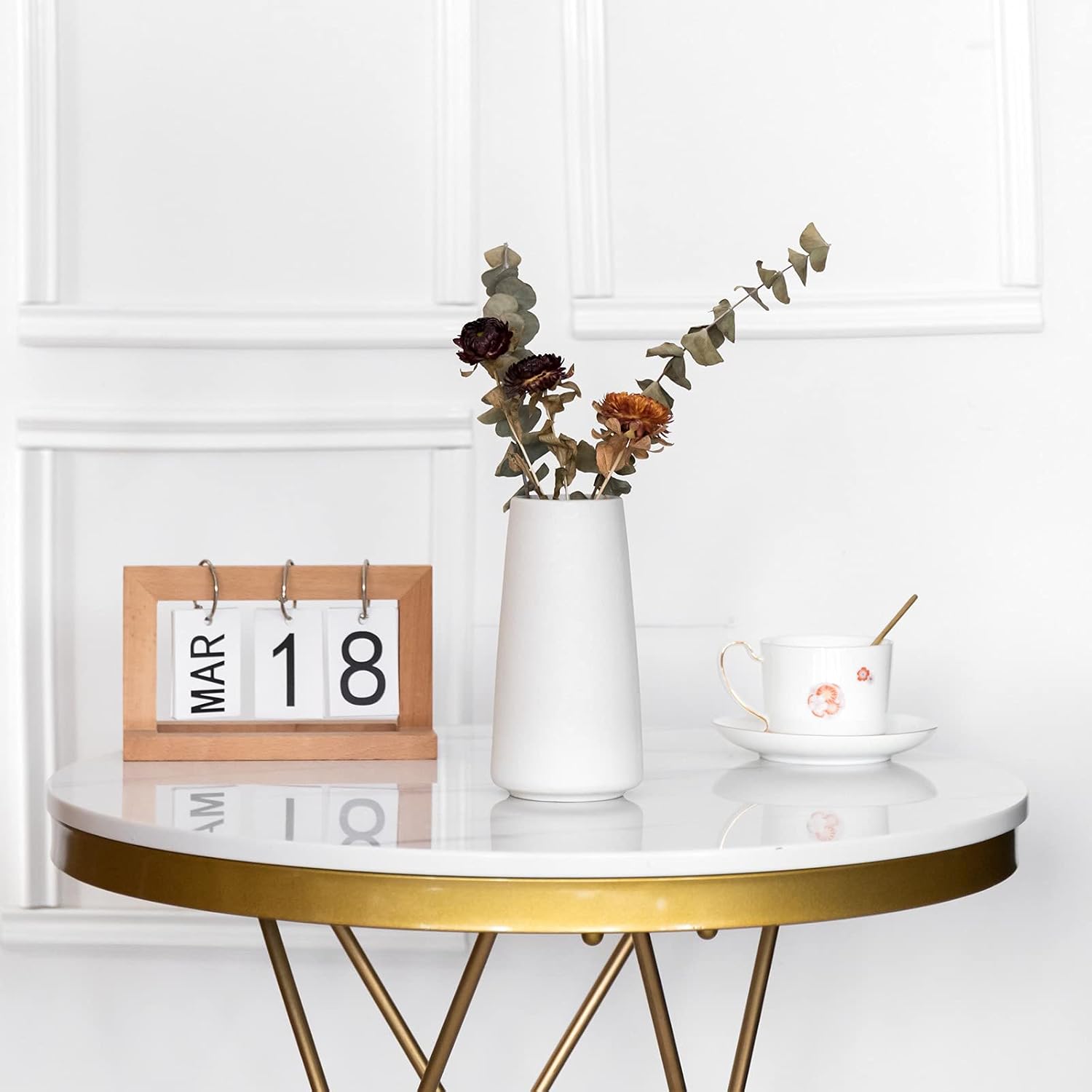 Minimalist Modern vases / Solid White / Big