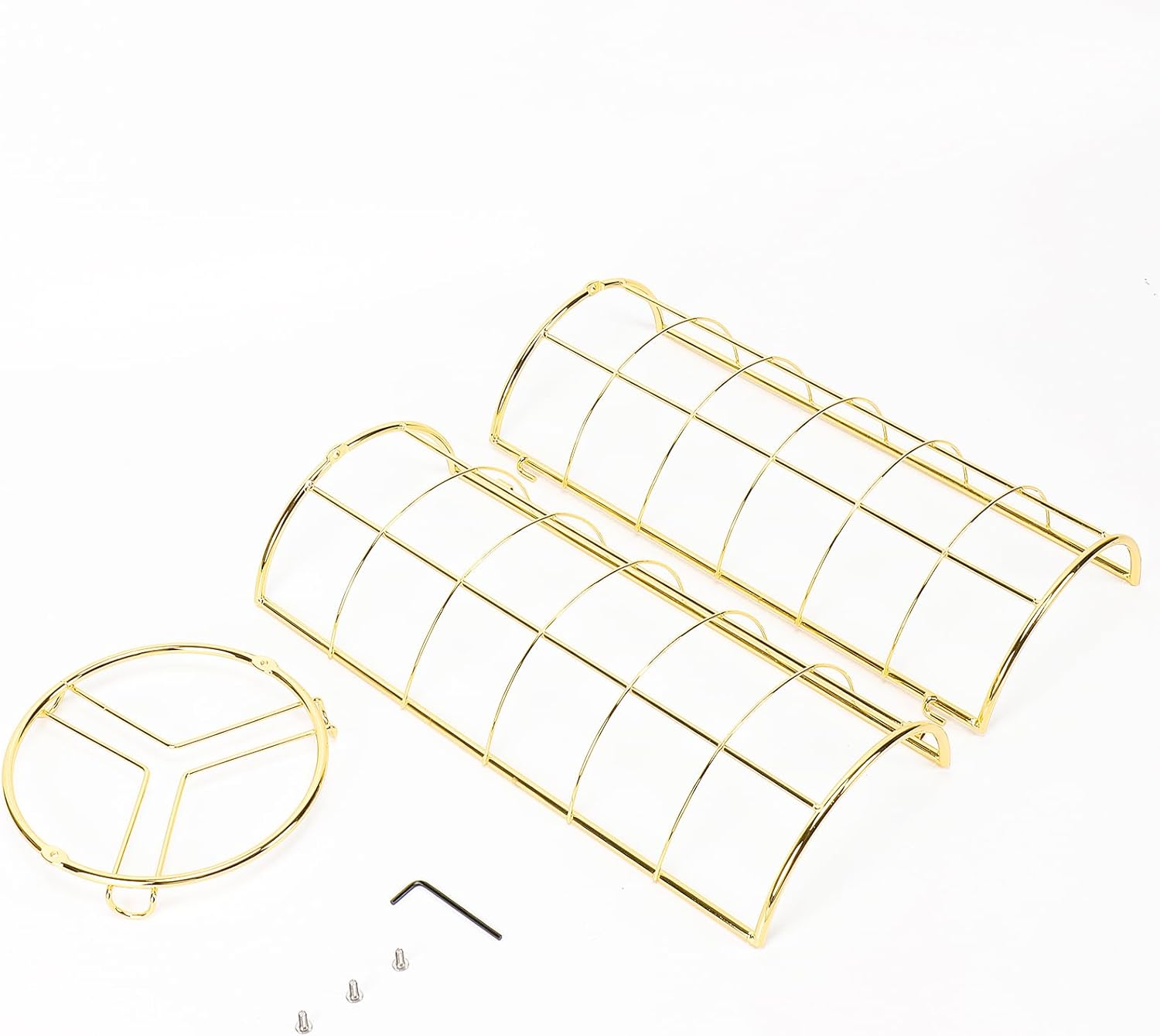 NearMoon Toilet Paper Organizer Stand, Free Standing 3 Rolls Tissue Storage, Metal Bathroom Accessory, Rustproof Toilet