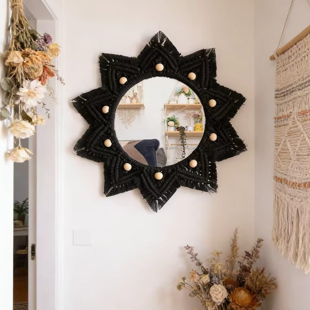 wall hanging HD glass / Black