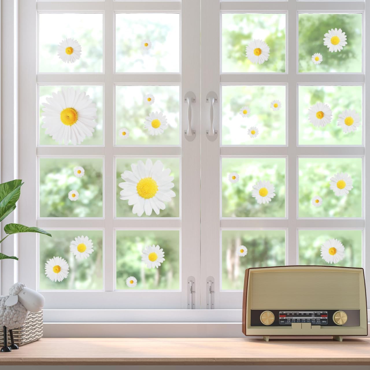 Daisy Wall Stickers Removable Flower Decal