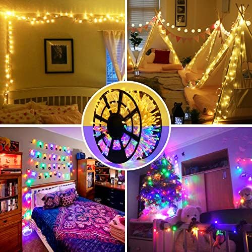 JMEXSUSS 500 LED Color Changing Christmas Lights