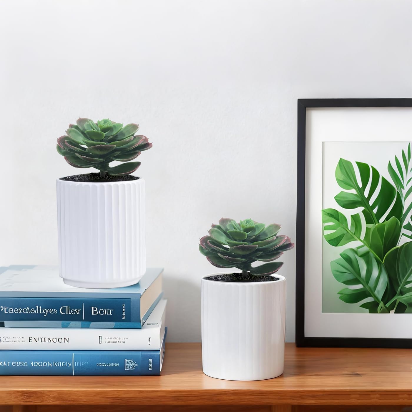 Artificial Succulent Plants / Autumn / Set of 2