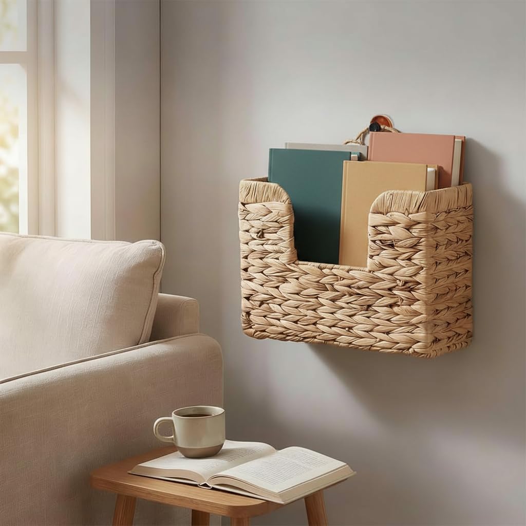 Hanging Magazine Basket / 11.8 x 4.3 x 7.9