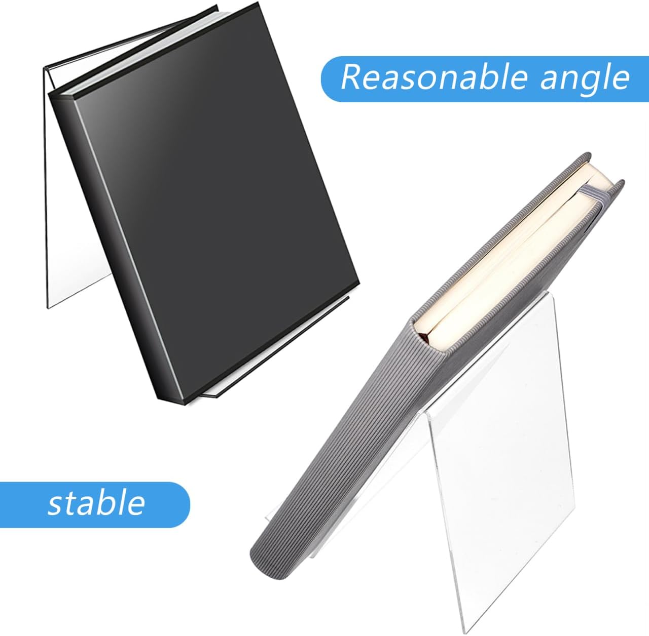 Acrylic Display Stands / Clear / Set of 6