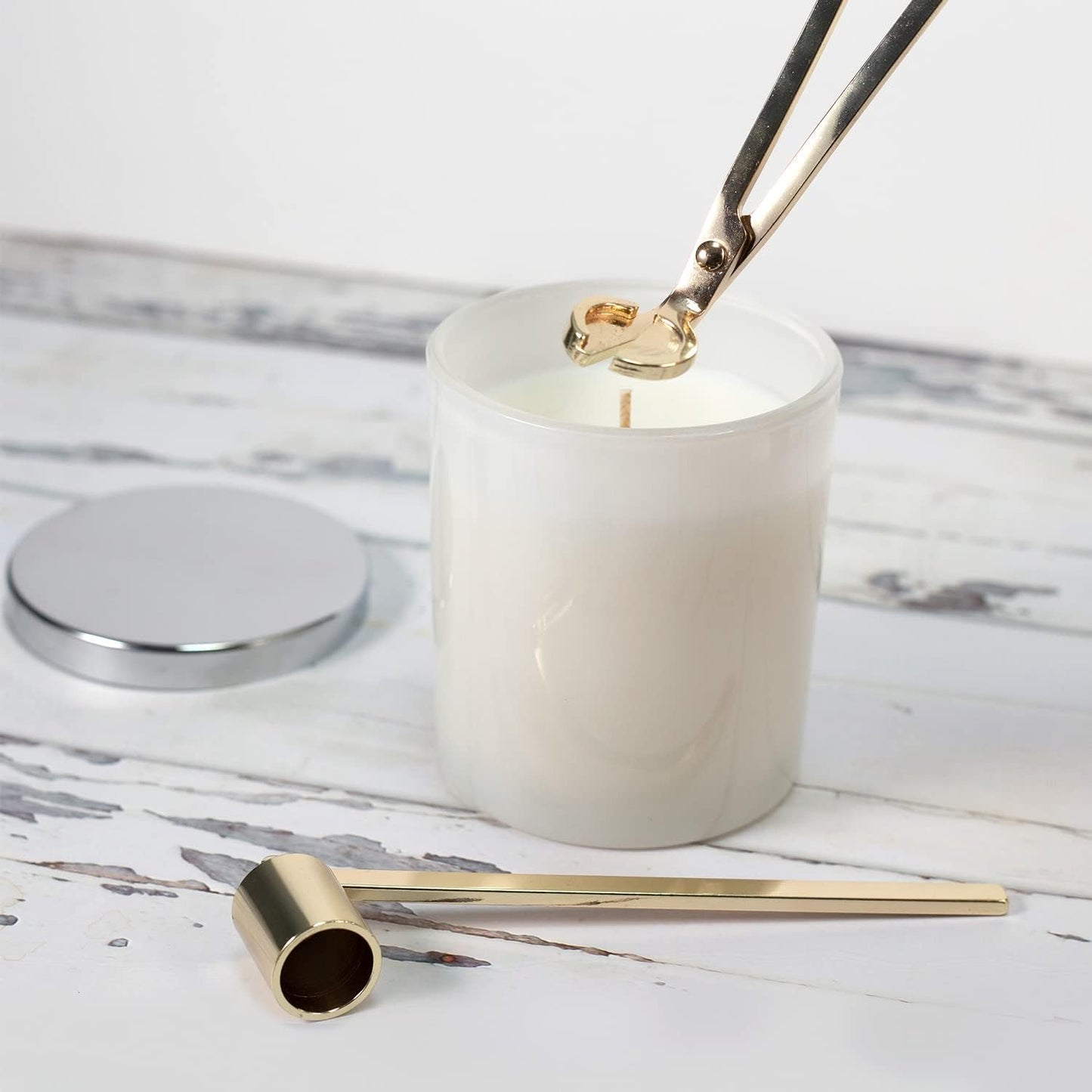 Airy Abode Candle Wick Trimmer and Candle Snuffer Accessory Set – Pick Your Color
