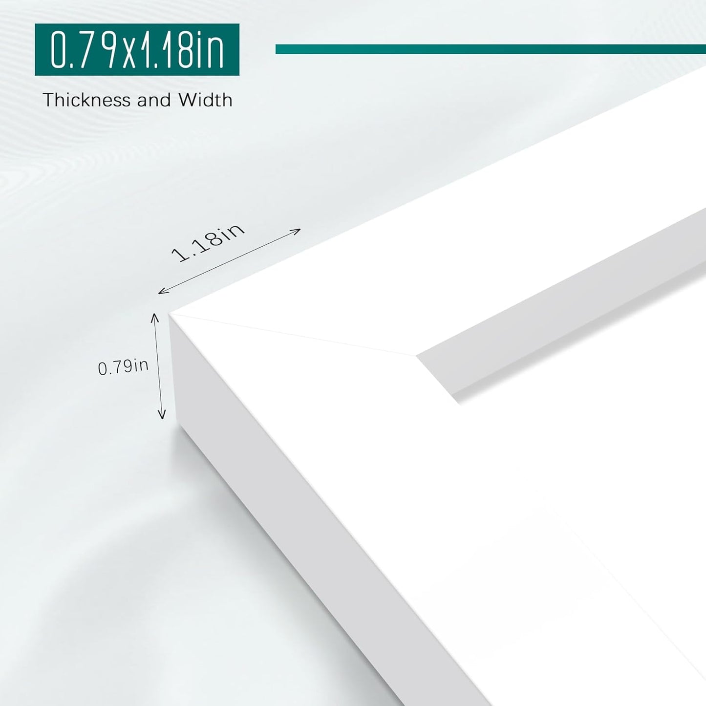 22.375x34 White Poster Frame, Picture Frame for Wall, 3 Pack | Fits 18x24 Photos With Mat or 22.375x34 Without Mat