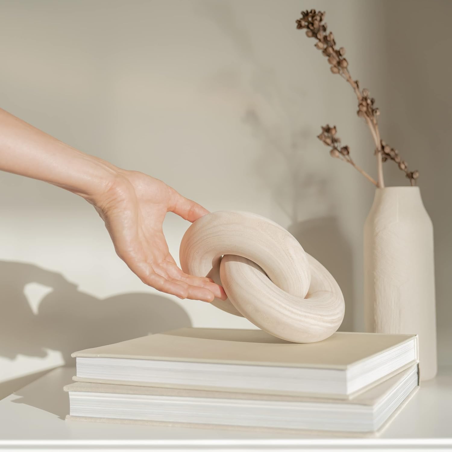 Wood Knot Decor / Natural