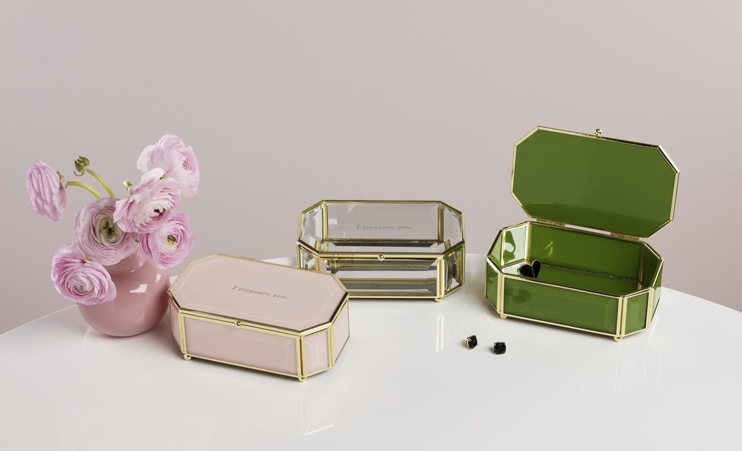 I Treasure You Jewelry Box / Pink
