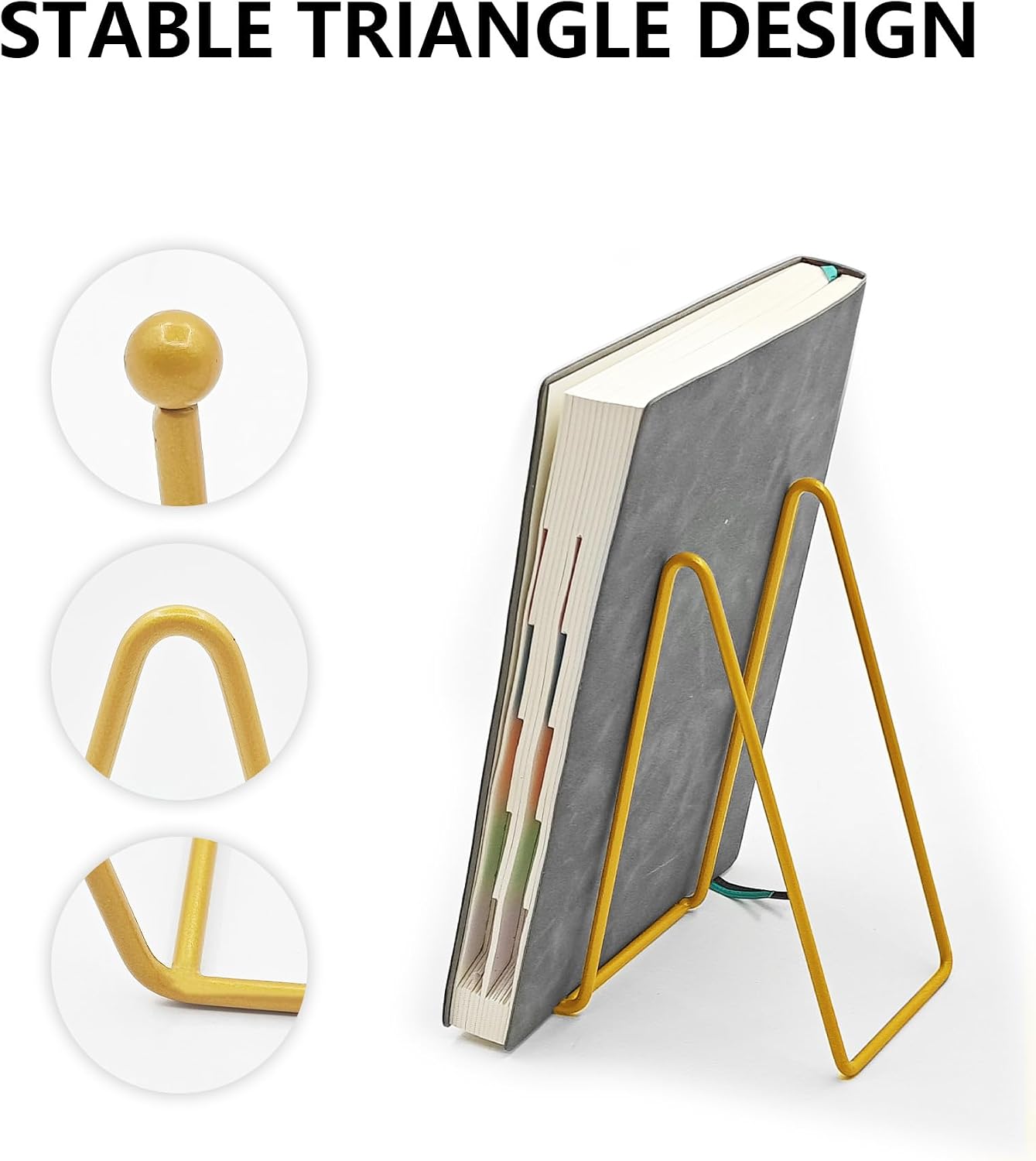 Metal Table Easel Display Stand / 12 Packs / 6 Inch / Set of 12
