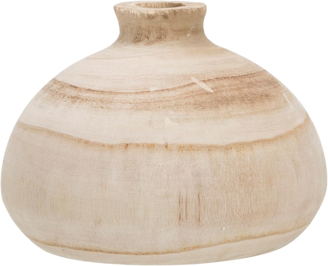 Small Paulownia Wood Vase