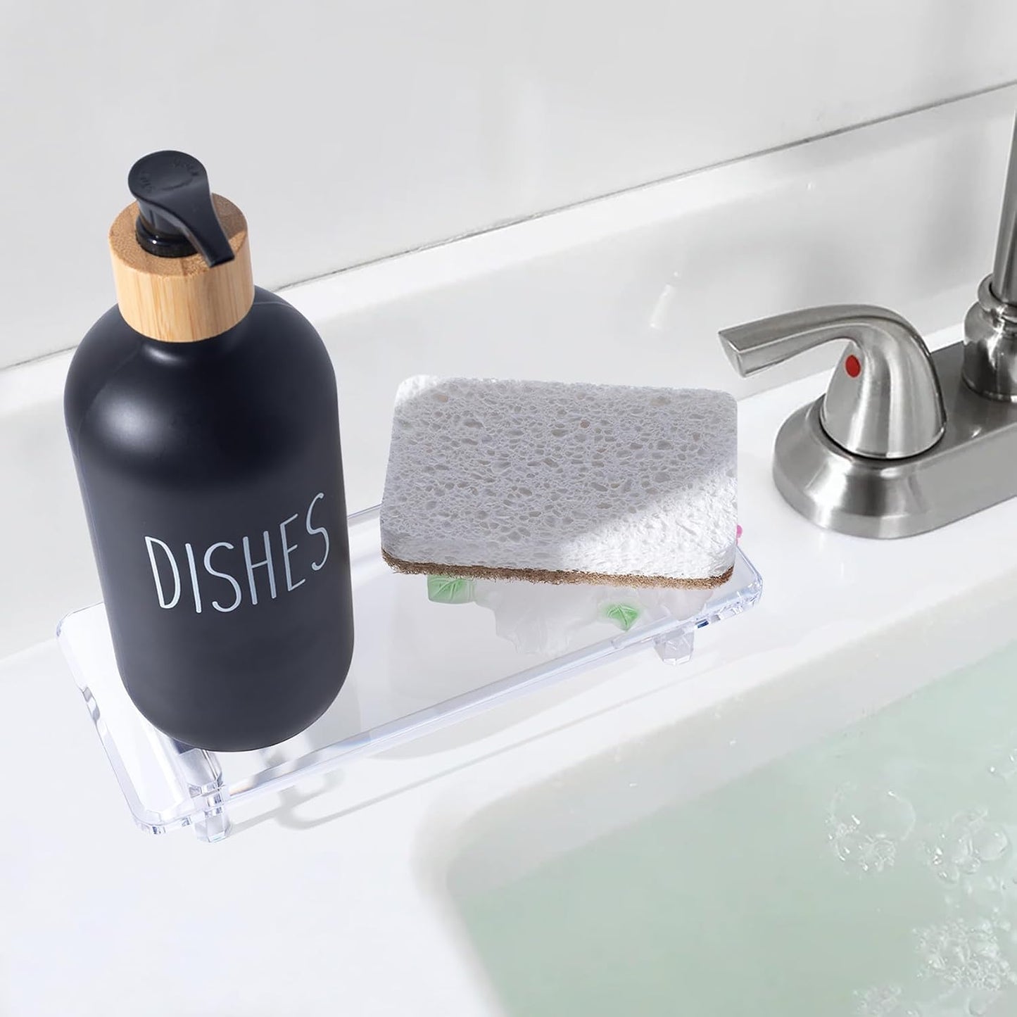 Acrylic Bathroom Counter Tray / 8.6 x 3.6 x 1.5 / Small