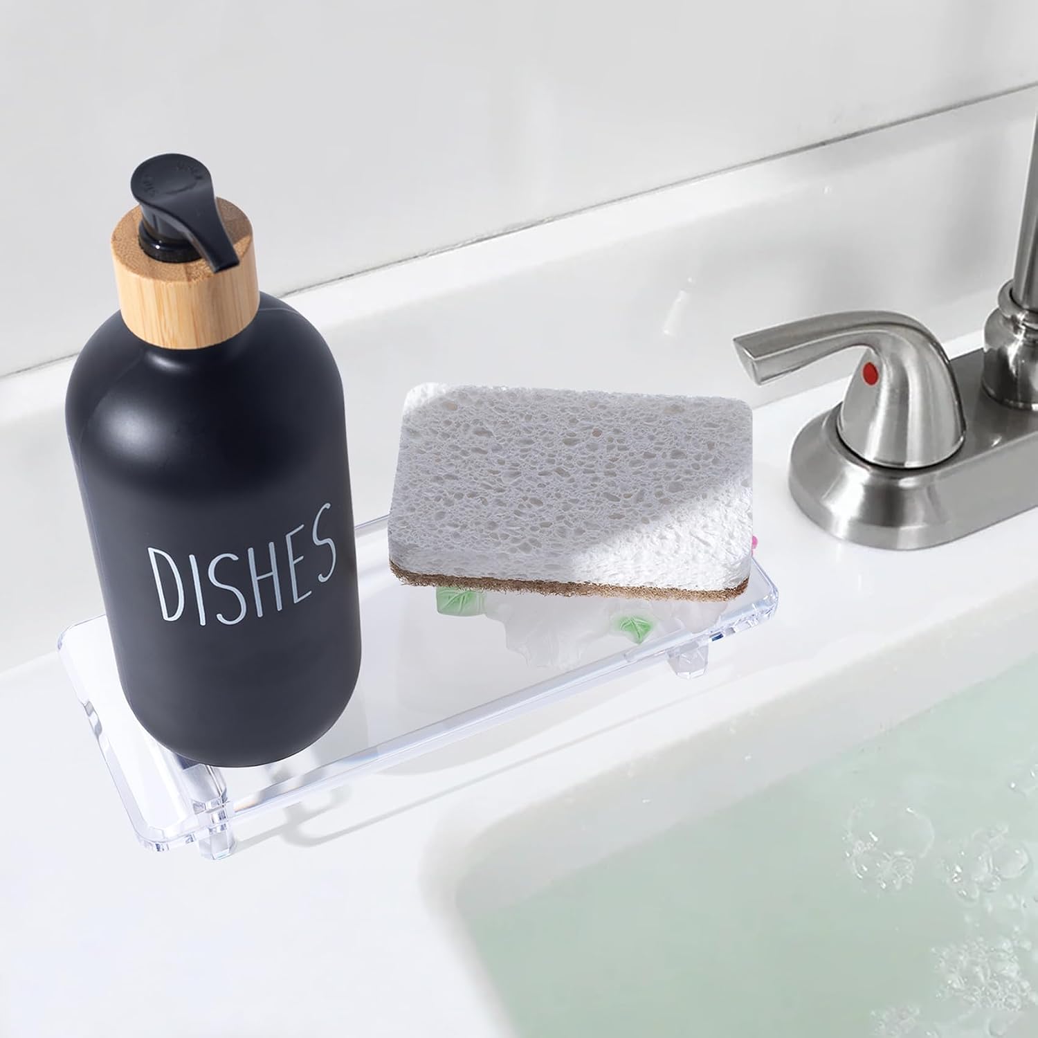 Acrylic Bathroom Counter Tray / 8.6 x 3.6 x 1.5 / Small