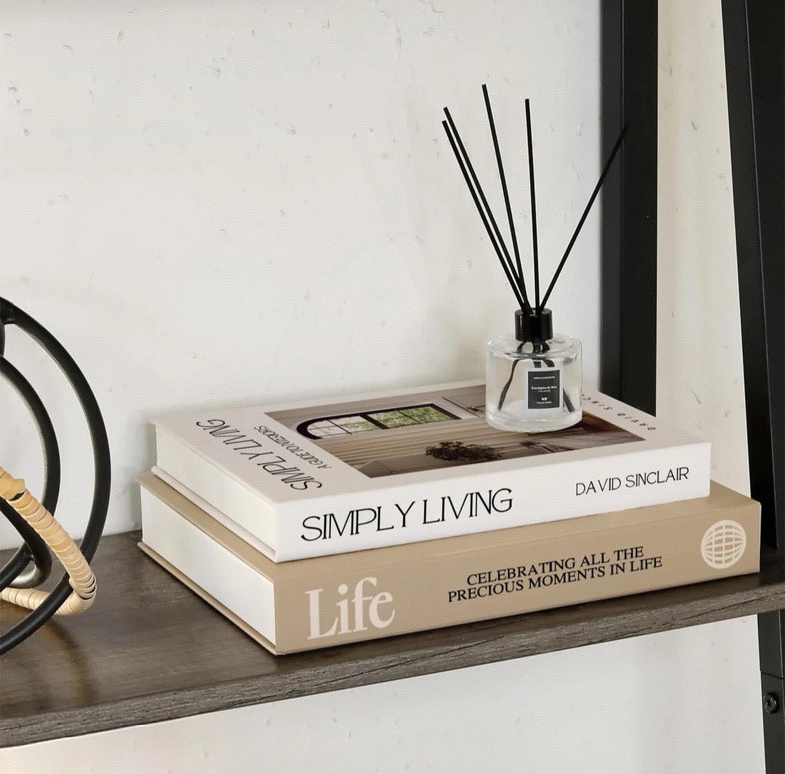 Modern Minimalist Faux Book / E1 / Set of 2