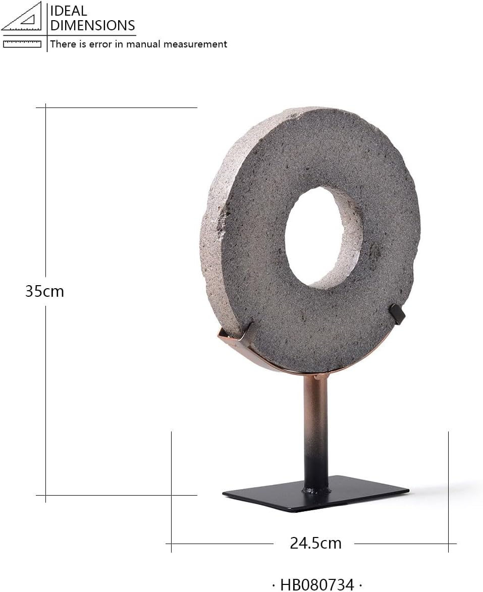Modern Sculpture Decor Abstract Statue Figurine Screen Art Table Centerpiece Gift / 9.8 x 13.8