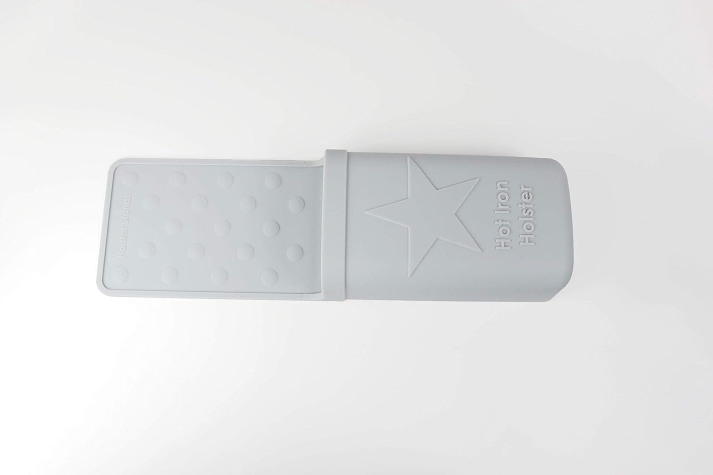 Hot Iron Holster | Adhesive-Free Silicone Storage Pocket for Organization and Travel | Heat Resistant to 500°F | Ideal