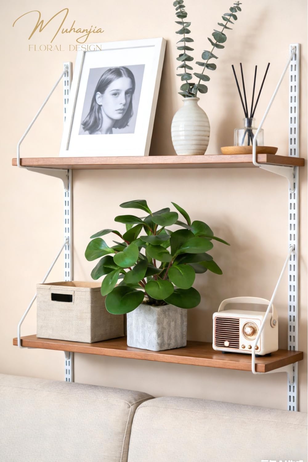Artificial Potted Plant / Peperomia