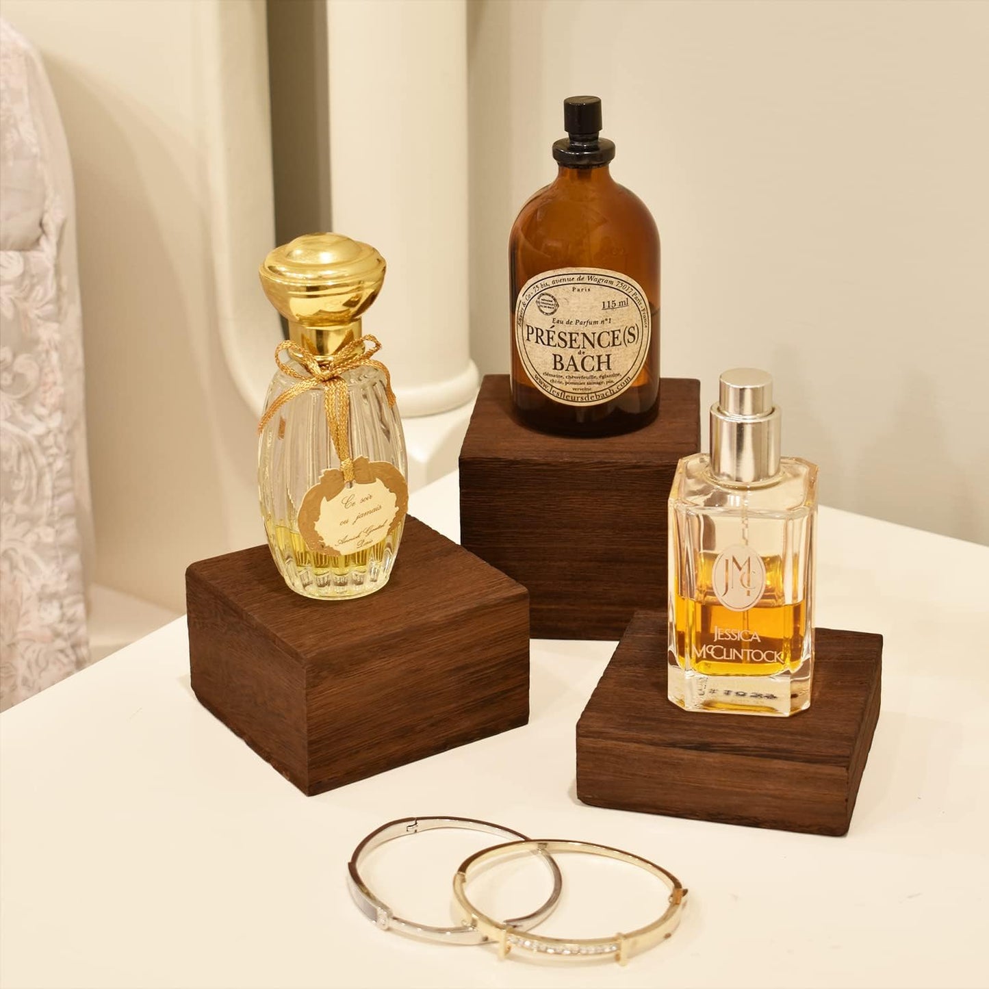 3 Different Height Stands for Jewelry