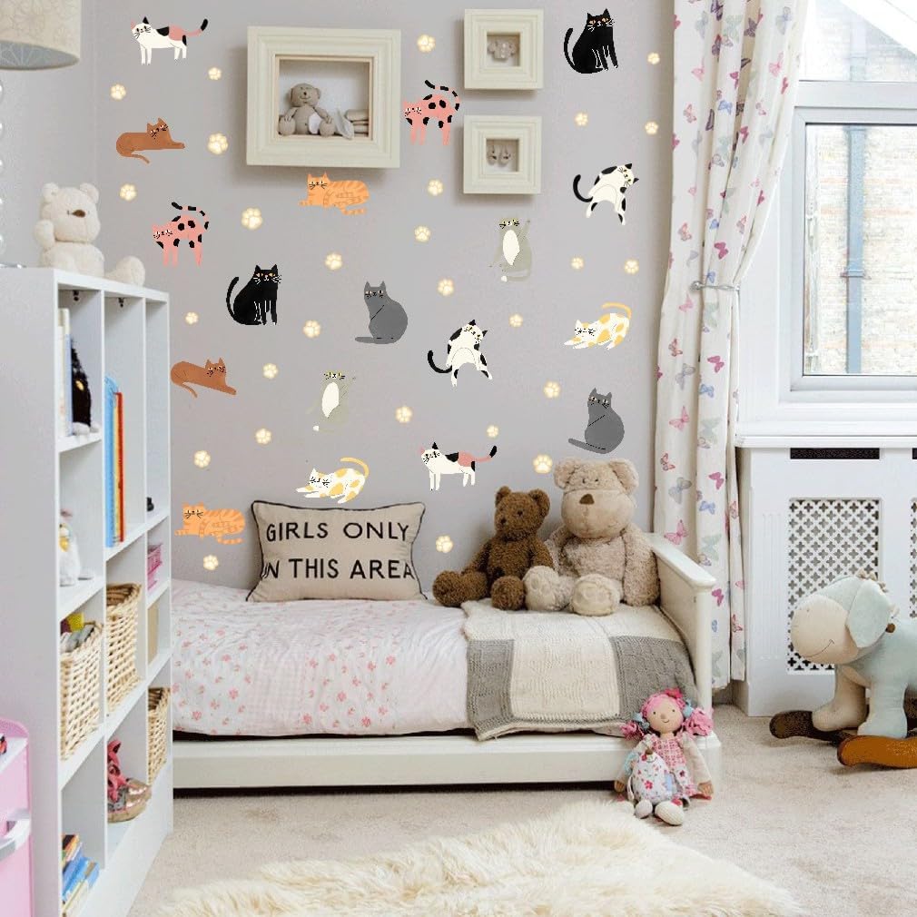 Paw Vinyl Wall Stickers / Cat