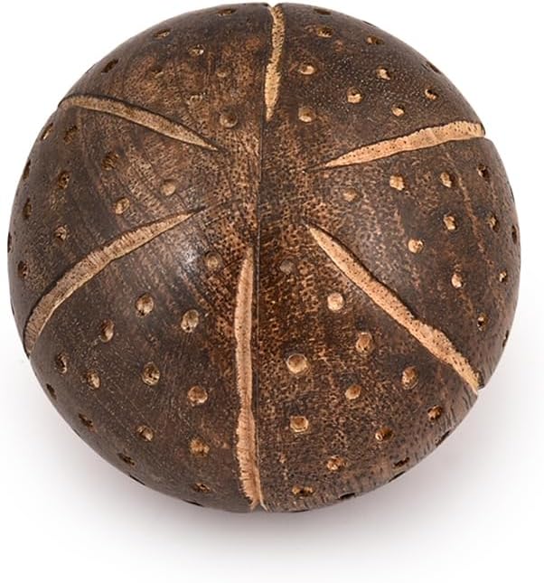 Decorative Balls Mango Wood / Set of 3