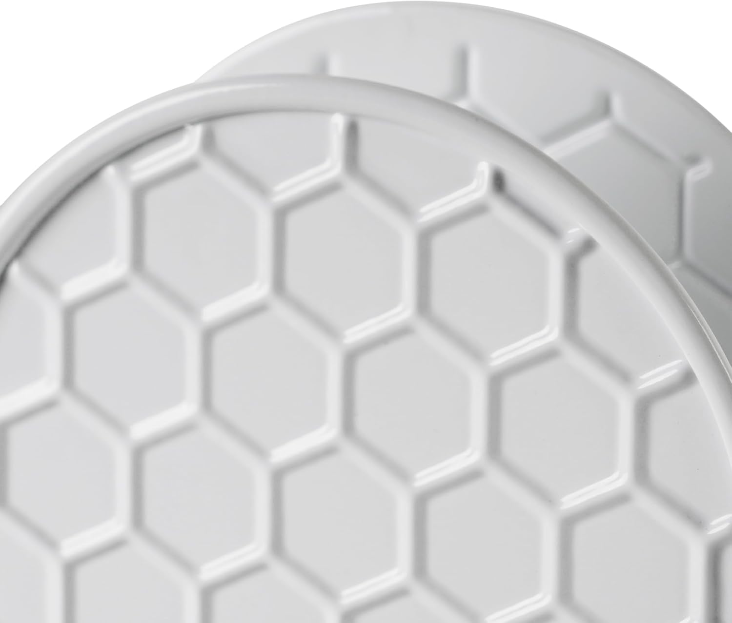 White Napkin Holder / Honeycomb White