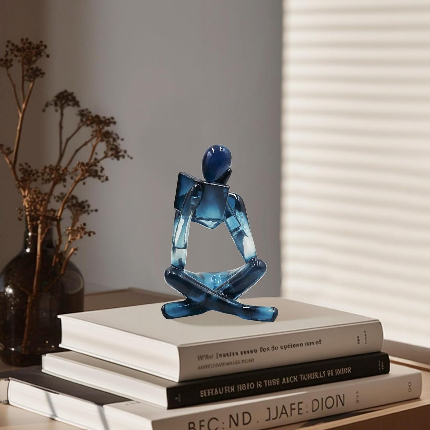 Modern Aesthetic Figurine / Blue / Right Hand
