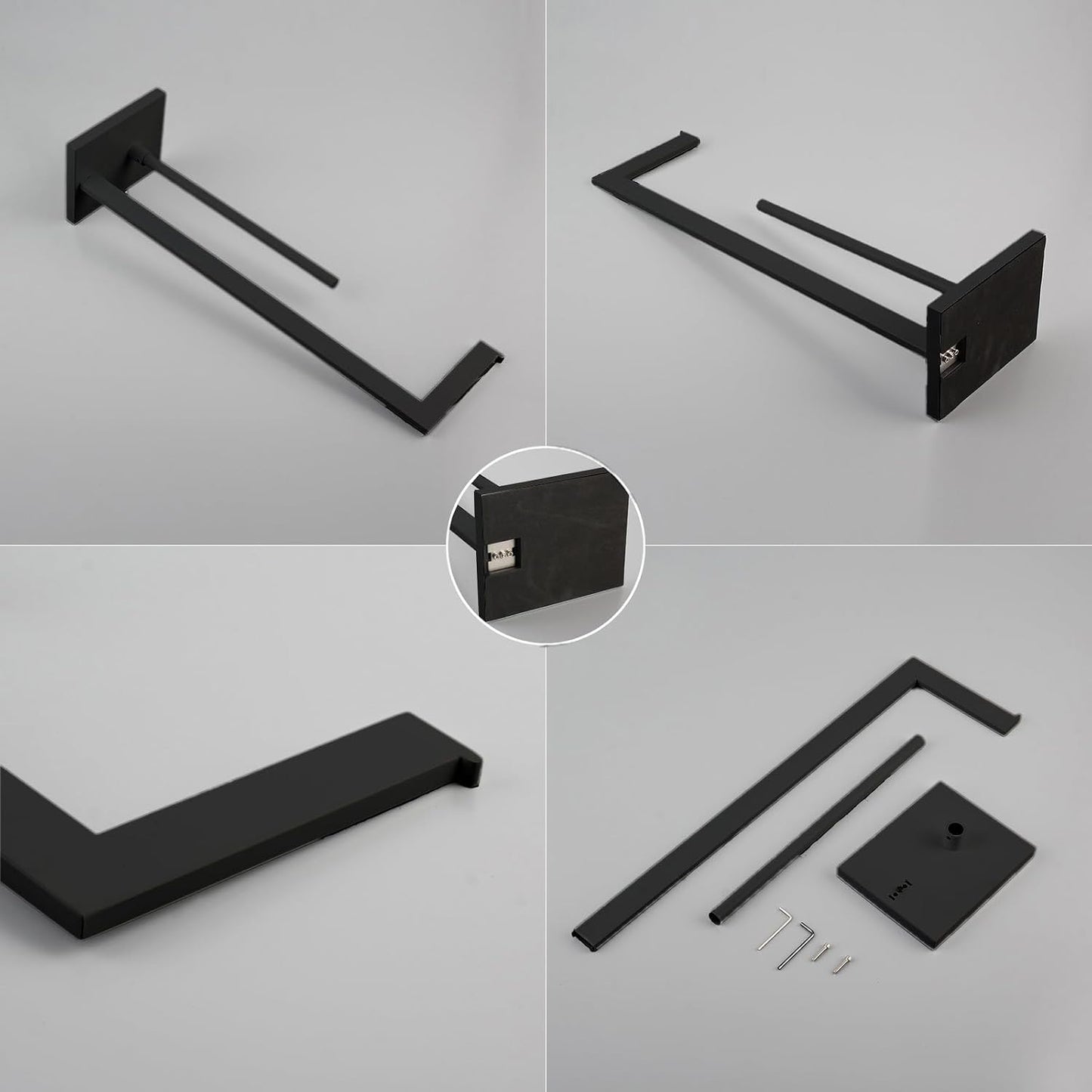 GERZWY SUS 304 Stainless Steel Toilet Paper Holder, Free Standing Lavatory Pedestal Toilet Paper Stand with Reserve