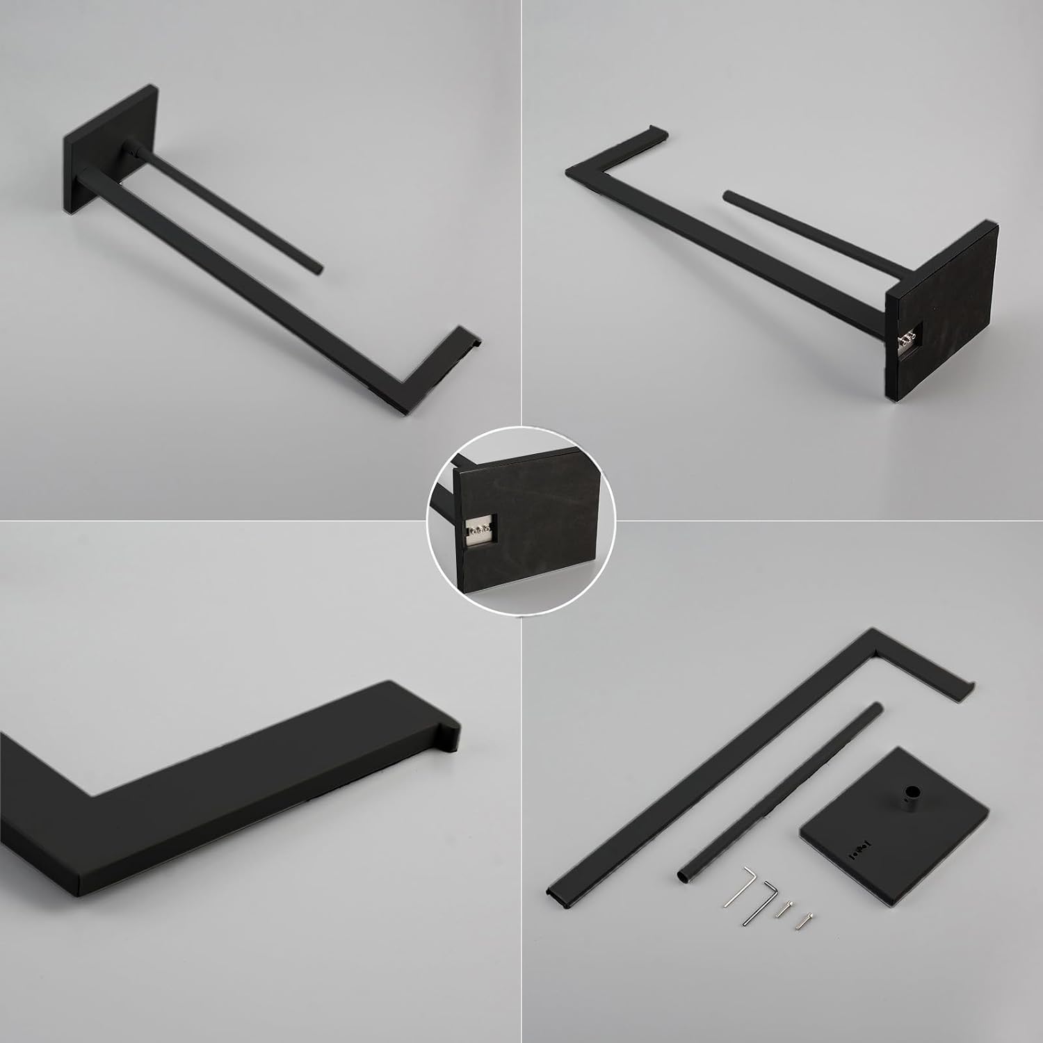 GERZWY SUS 304 Stainless Steel Toilet Paper Holder, Free Standing Lavatory Pedestal Toilet Paper Stand with Reserve