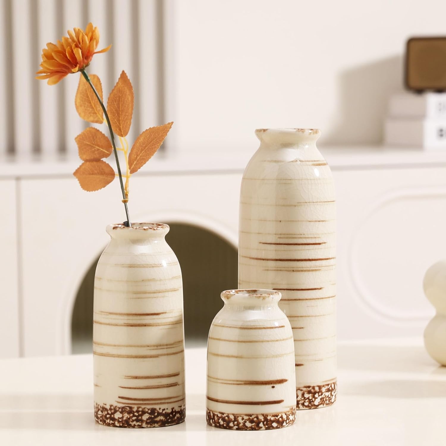 Ceramic Vase / Handcrafted Ceramic Vases / Set A / Set of 3