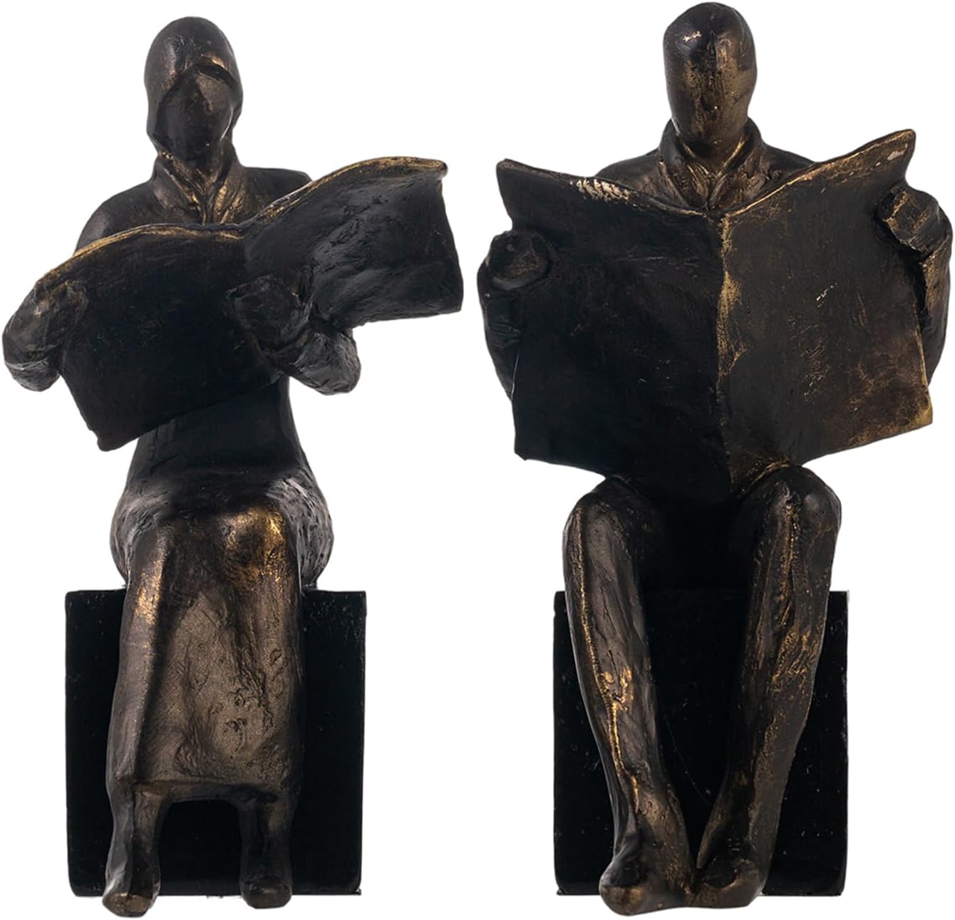 Decorative Bookends / Heavy Duty Book Holder Non-Slip / Newspaper Reader