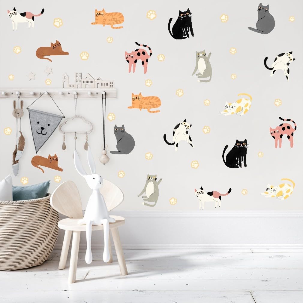 Paw Vinyl Wall Stickers / Cat