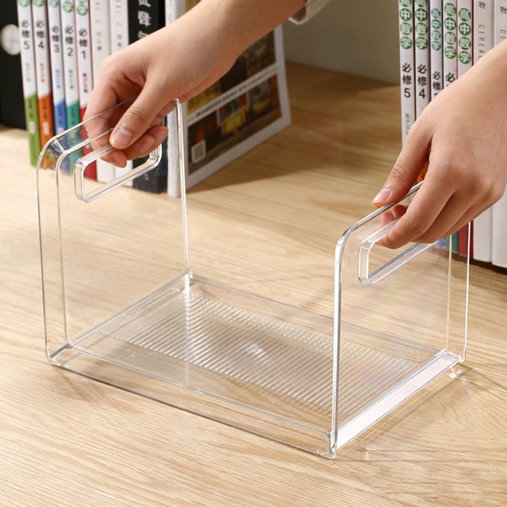 Acrylic Book Stand Organizer / Clear