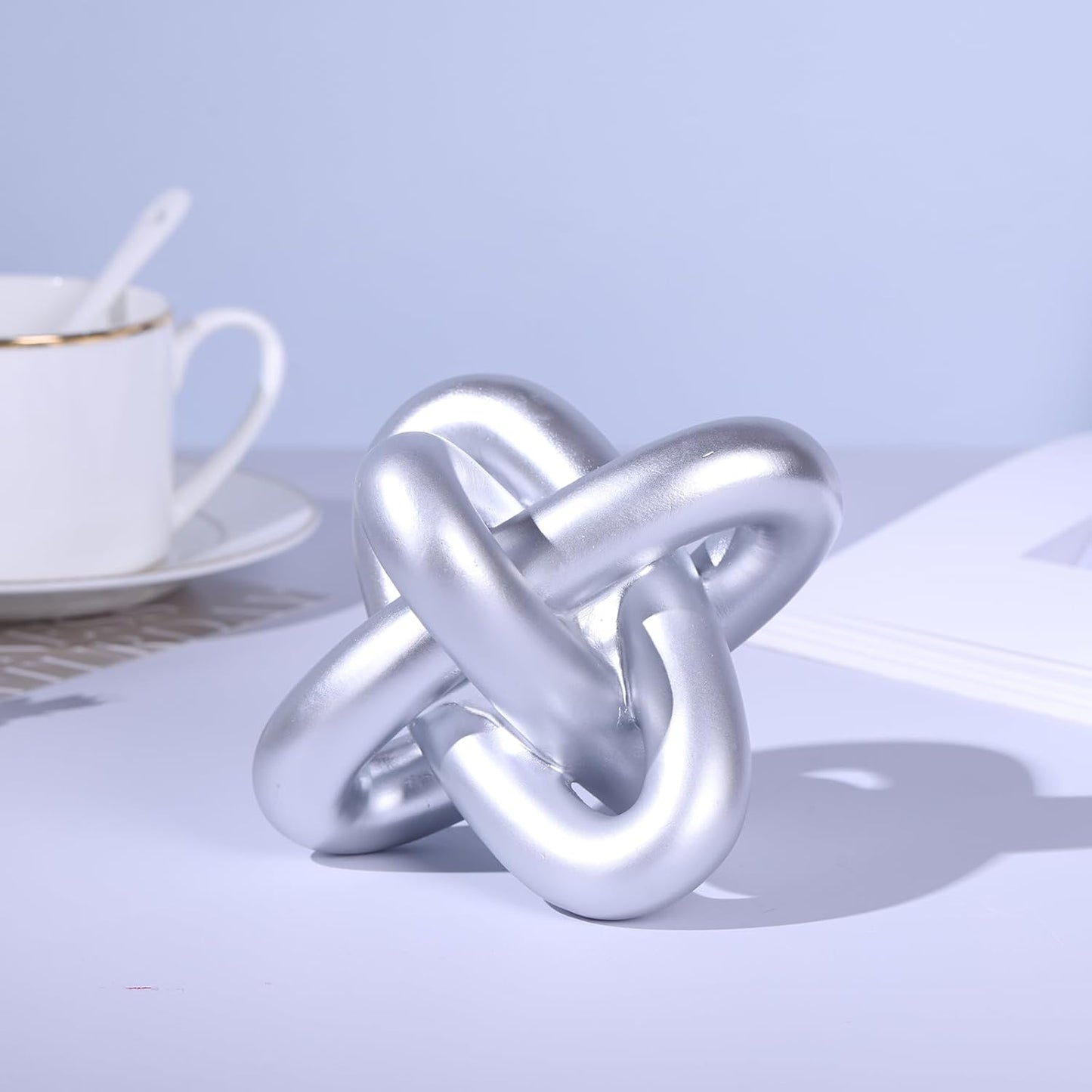 Suitable for Rustic Style Coffee Tables / Silver