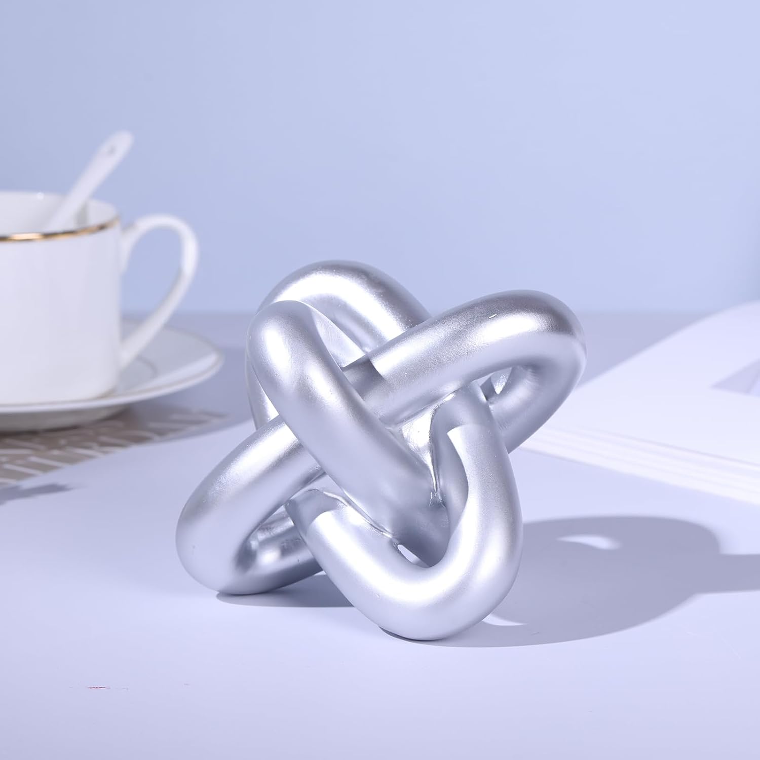 Suitable for Rustic Style Coffee Tables / Silver