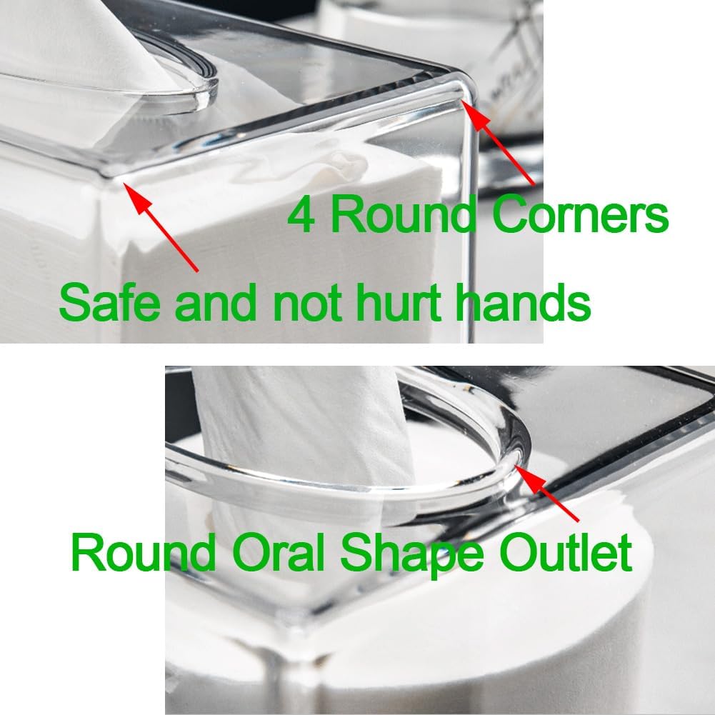 Box Covers Rectangular / Transparent Rectangular